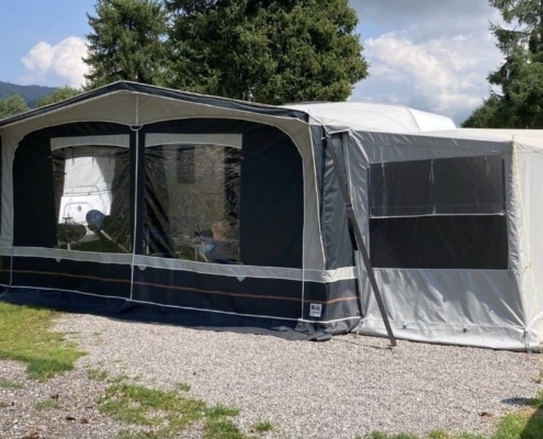 Caravelair Antares 440 - Voortent + Uitbouw