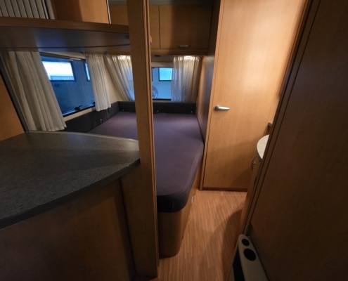 Knaus 500 FU - Frans bed
