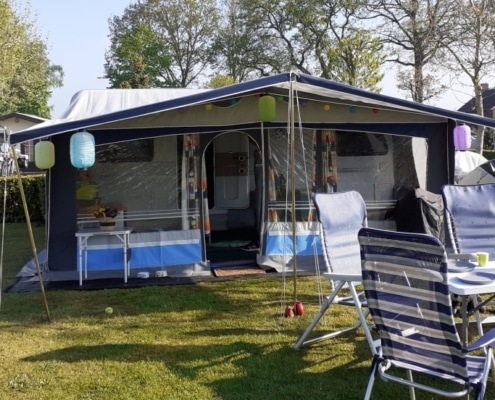 Knaus 500 FU - Voortent Herzog + luifel
